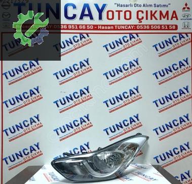 Hyundai Elantra Sol Ön Far 2011-2013 çıkma parça