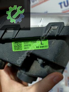 Hyundai Elantra Sis Farı 92301-F2500 çıkma parça