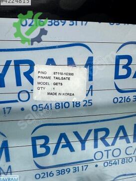 Hyundai Getz Arka Cam çıkma parça