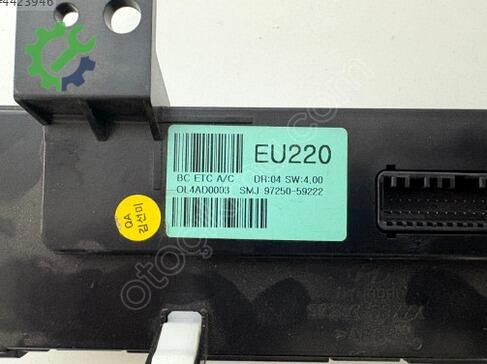 Hyundai H350 Klima Kontrol Paneli çıkma parça