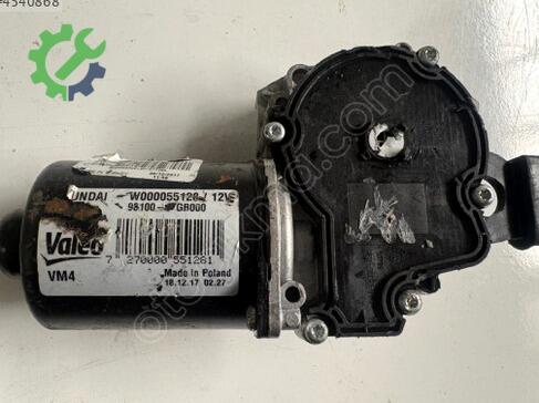 Hyundai I20 Silecek Motoru W000055128 çıkma parça