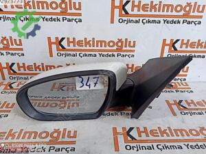 HYUNDAİ İ20 ORJİNAL KAPI AYNASI SOL ELEKTRİKLİ HATASIZ BEYAZ