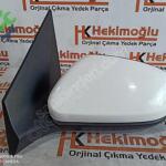 HYUNDAİ İ20 ORJİNAL KAPI AYNASI SOL ELEKTRİKLİ HATASIZ BEYAZ