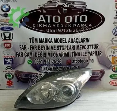 Hyundai I30 Far çıkma parça