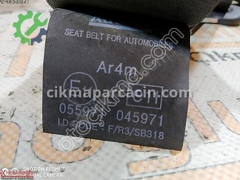 Hyundai ix35 Emniyet Kemeri 898102Y200MBS çıkma parça