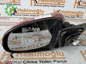 HYUNDAİ KONA ORJİNAL DIŞ DİKİZ AYNASI SOL KIRMIZI 10 KABLOLU E13 (2. Adet)