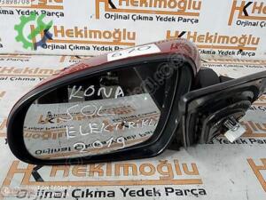HYUNDAİ KONA ORJİNAL DIŞ DİKİZ AYNASI SOL KIRMIZI 10 KABLOLU E13