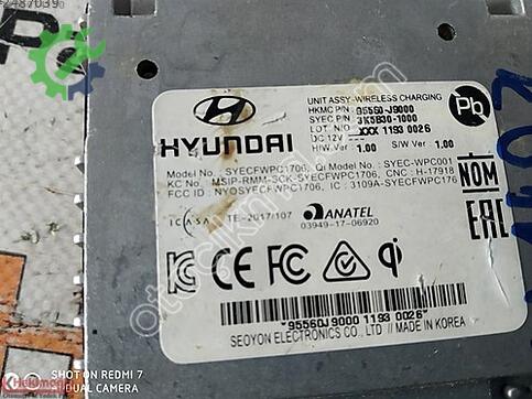Hyundai Kona 95560 çıkma parça