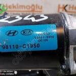HYUNDAİ KONA SİLECEK KOLLARI VE MEKANİZMASI MOTORU SATILDI 98110