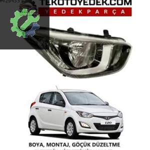 İ20 MERCEKSİZ ÖN FAR SAĞ SOL 2014 VE ÜZERİ / KAMPANYA