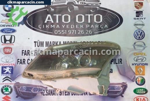 Isuzu D-Max Far çıkma parça