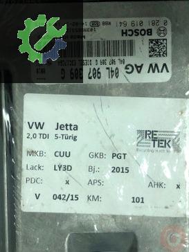 2014 Volkswagen Jetta Motor Beyni Çıkma Parça Kayseri