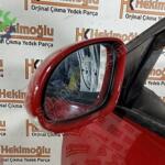 JETTA 5 GOLF6 SOL DİKİZ AYNASI ORJİNAL ÇIKMA KIRMIZI E1 010336