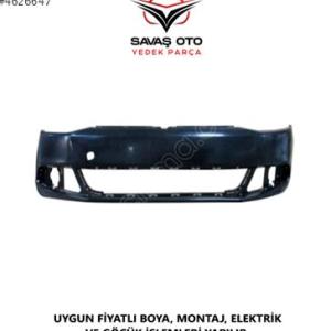 JETTA 6 ÖN TAMPON SİYAH 2011 2012 2013 2014