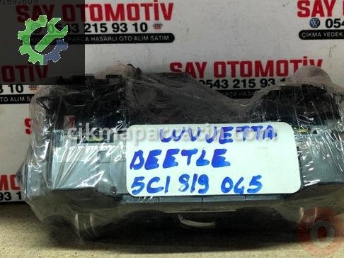 Volkswagen Beetle Kalorifer Kontrol Paneli 5C1819045 çıkma parça