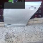 Jetta sol arka kapı sacı çıkma