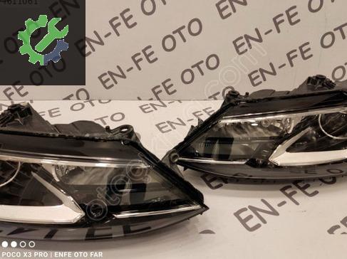 JETTA XENON LED SOL FAR ORJİNAL HİGHLİNE ORJİNAL HATASIZ DOLU 3