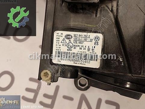 Volkswagen Jetta Sol Ön Far çıkma parça