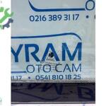 Karsan Jest Orijinal Çıkma Sol Yan Cam