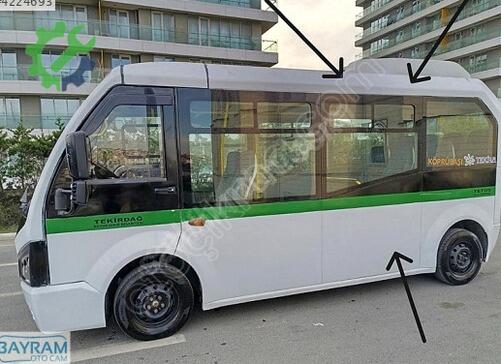 Karsan Jest Sol Yan Cam çıkma parça