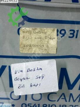 Kia Besta Sağ Ön Kapı Camı çıkma parça