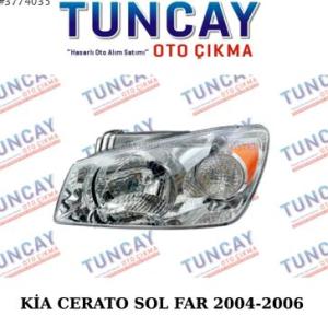 KİA CERATO SOL FAR 2004-2006 YEDEK PARÇA