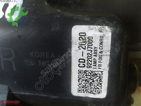 Kia Ceed 92202J7000 çıkma parça