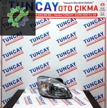 Kia Rio Sağ Ön Far 2006-2011 çıkma parça