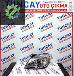 KİA RİO SOL FAR BEYAZ 2006-2011 YEDEK PARÇA