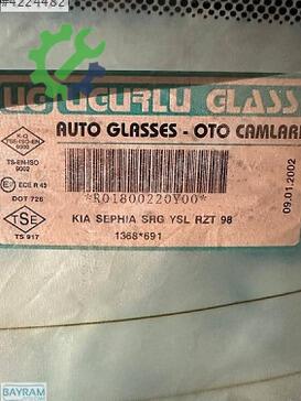 Kia Sephia Arka Cam çıkma parça