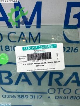 Kia Sephia Sağ Arka Kapı Camı çıkma parça