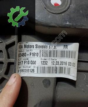 Kia Sportage Cam Krikosu 82480-F1610 çıkma parça