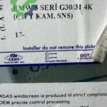 Kia Rio Ön Cam çıkma parça - BAYRAM OTO CAM İstanbul