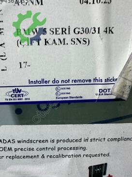Kia Rio Ön Cam çıkma parça