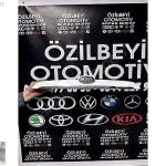 kia cerato bagaj plakalık çıtası 2002 2009 orjinal
