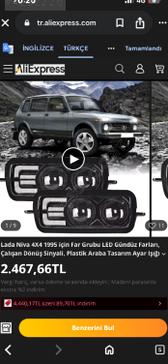 LADA NİVA LEDLİ GÜNDÜZ FARI SIFIR