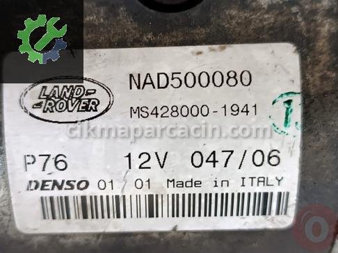 Land Rover Range Rover Marş Motoru NAD500080 çıkma parça