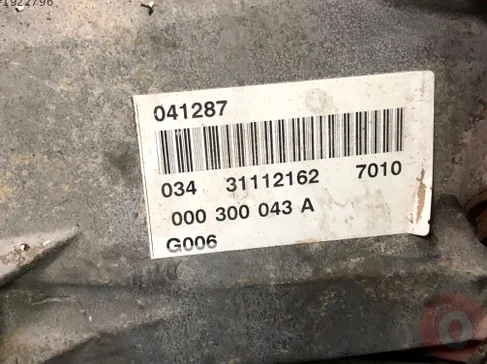 Volkswagen LT Şanzıman Komple çıkma parça
