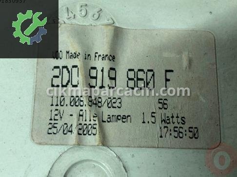 Volkswagen LT Gösterge Paneli 2D0919860F çıkma parça