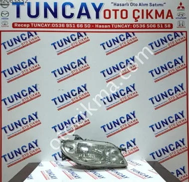 Mazda 323 Sağ Ön Far 2001-2003 çıkma parça