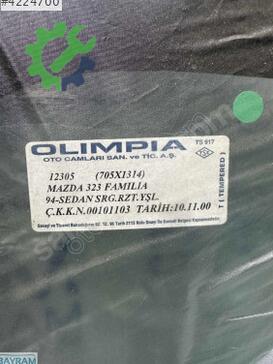 Mazda 323 Arka Cam çıkma parça