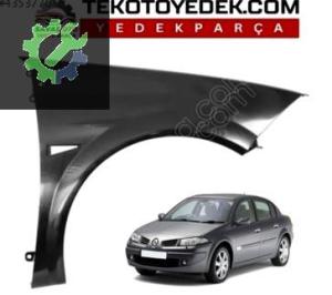 MEGANE 2 ÖN ÇAMURLUK SİYAH SAĞ SOL 2003 VE ÜZERİ /KAMPANYA