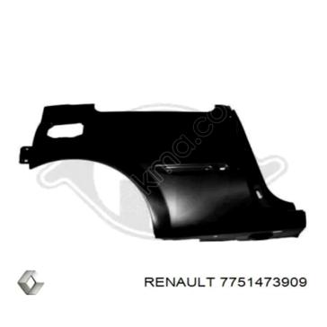 Renault Megane Arka Çamurluk çıkma parça