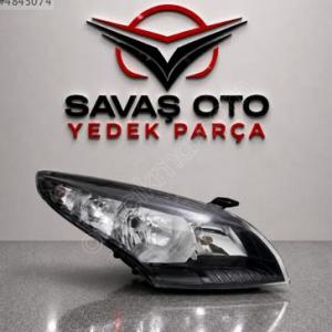 MEGANE ÖN FAR EL.MOTORLU SİYAH SAĞ SOL 2009 VE ÜZERİ / TAİWAN