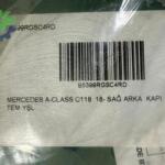 Çıkma Mercedes CLA Sağ Arka Kapı Camı