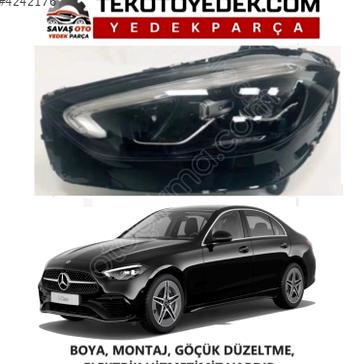 Mercedes-Benz C Serisi Sağ Ön Far çıkma parça