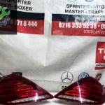 Mercedes Benz W222 Ledli Hasarsız Orjinal Sağ Sol Stop