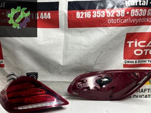 Mercedes Benz W222 Ledli Hasarsız Orjinal Sağ Sol Stop