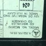 Mercedes C class CD changer A2038703389/MC3520