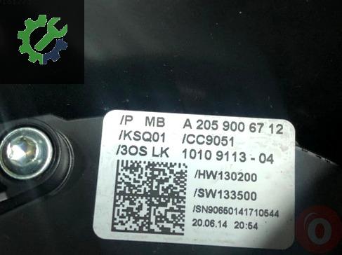 Mercedes C class W205 silyal kolu A2059006712